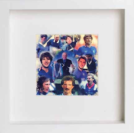 Glasgow Rangers Football Club Legends Artwork 0058 - The National