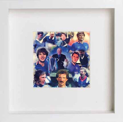 Glasgow Rangers Football Club Legends Artwork 0058 - The National